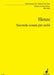 Seconda sonata per archi 亨采 奏鳴曲 總譜 朔特版 | 小雅音樂 Hsiaoya Music