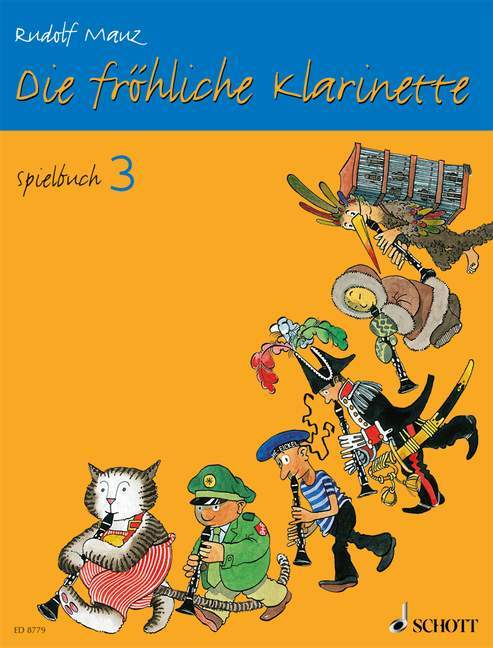 Die fröhliche Klarinette Spielbuch 3 豎笛3把以上 朔特版 | 小雅音樂 Hsiaoya Music
