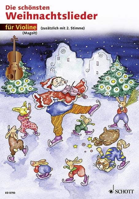 Die schönsten Weihnachtslieder sehr leicht bearbeitet 小提琴獨奏 朔特版 | 小雅音樂 Hsiaoya Music