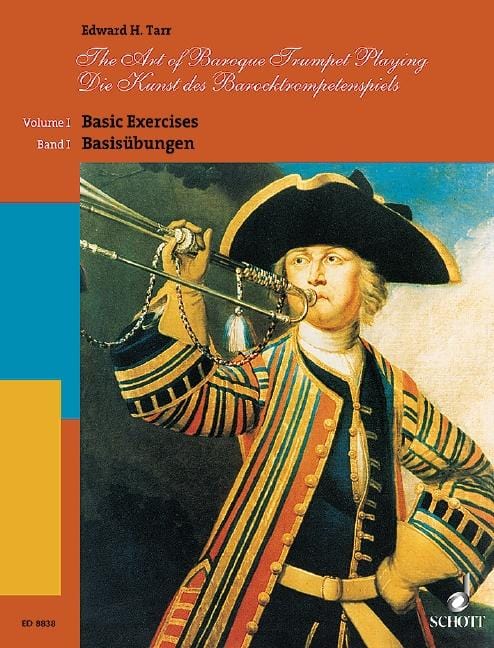 The Art of Baroque Trumpet Playing Vol. 1 Basic Exercises 塔爾．愛德華 巴洛克小號 練習曲 小號教材 朔特版 | 小雅音樂 Hsiaoya Music