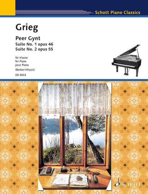 Peer Gynt op. 46 and 55 Suite No. 1 Op. 46 and No. 2 Op. 55 葛利格 組曲 鋼琴獨奏 朔特版 | 小雅音樂 Hsiaoya Music