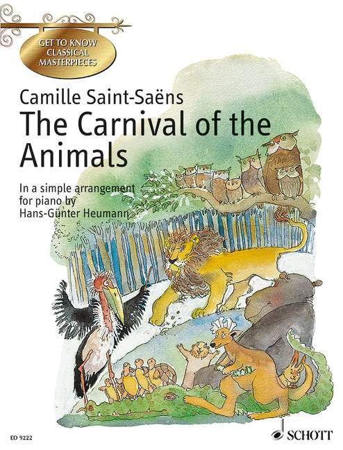The Carnival of the Animals A great zoological fantasy. In a simple arrangement 聖桑斯 幻想曲 編曲 鋼琴獨奏 朔特版 | 小雅音樂 Hsiaoya Music