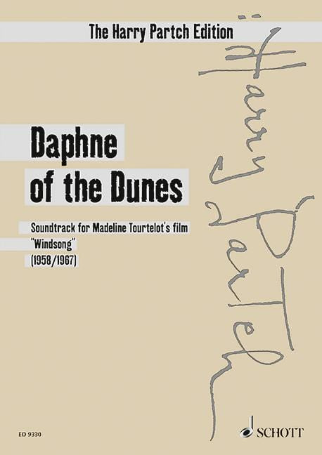 Daphne of the Dunes Soundtrack for Madeline Tourtelot’s film “Windsong” 帕奇 達芙尼 總譜 朔特版 | 小雅音樂 Hsiaoya Music