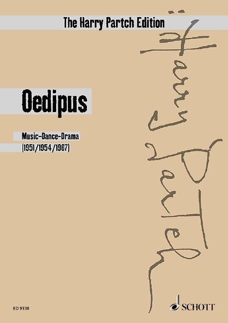 Oedipus Music-Dance-Drama 帕奇 總譜 朔特版 | 小雅音樂 Hsiaoya Music
