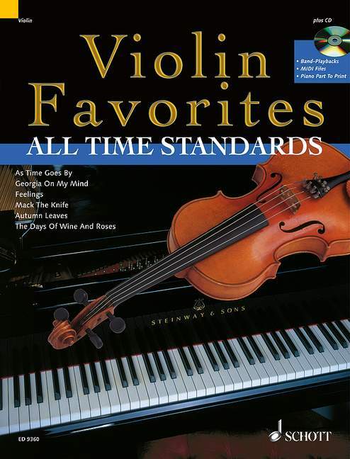 Violin Favorites All Time Standards Famous Standards for Violin 小提琴 小提琴 小提琴獨奏 朔特版 | 小雅音樂 Hsiaoya Music