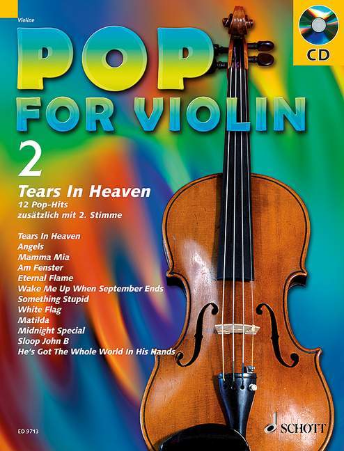 Pop for Violin Band 2 Tears in Heaven 流行音樂小提琴 小提琴獨奏 朔特版 | 小雅音樂 Hsiaoya Music