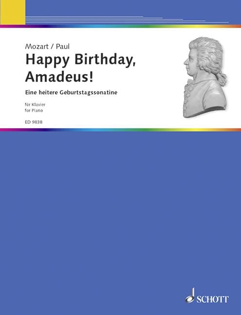 Happy Birthday, Amadeus! A cheerful birthday sonatina 生日快樂歌 小奏鳴曲 鋼琴獨奏 朔特版 | 小雅音樂 Hsiaoya Music