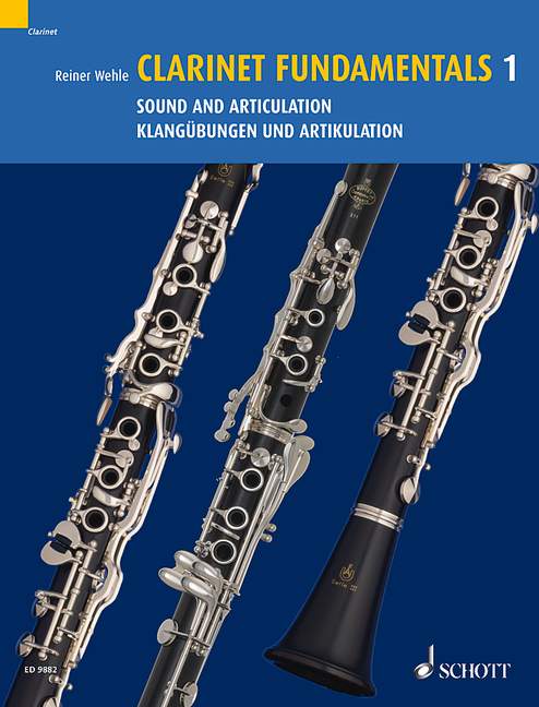 Clarinet Fundamentals Vol. 1 Sound and Articulation 豎笛教材 朔特版 | 小雅音樂 Hsiaoya Music
