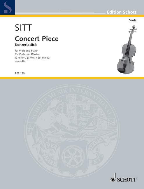 Concert Piece G Minor op. 46 西特．漢斯 音樂會曲小調 中提琴加管弦樂團 歐伊倫堡版 | 小雅音樂 Hsiaoya Music