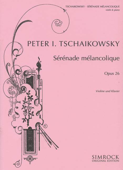 Sérénade mélancolique op. 26 柴科夫斯基．彼得 憂傷小夜曲 小提琴加鋼琴 | 小雅音樂 Hsiaoya Music