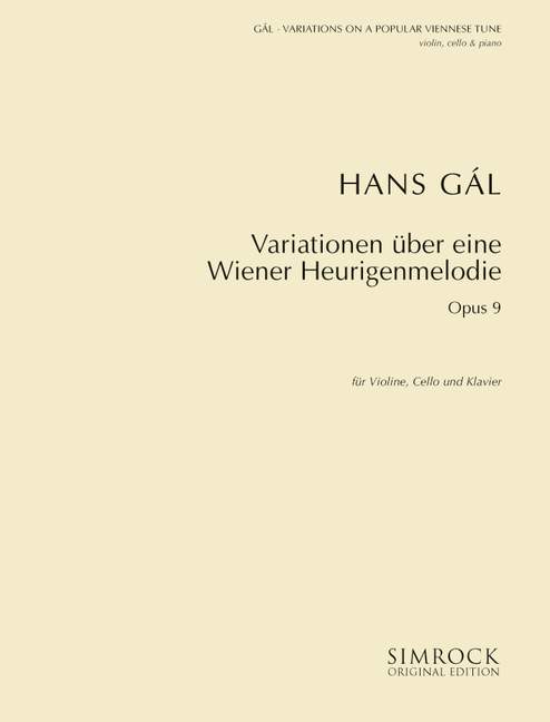 Variations op. 9 on a Viennese Popular Tune 加爾 鋼琴三重奏 變奏曲歌調 | 小雅音樂 Hsiaoya Music