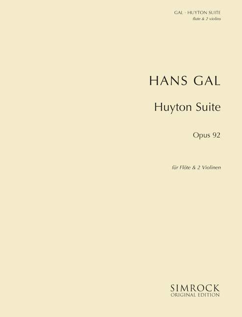 Huyton Suite op. 92 加爾 混和三重奏 組曲 | 小雅音樂 Hsiaoya Music
