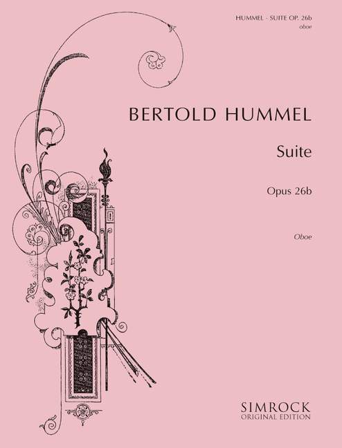 Suite op. 26b 胡麥爾．貝托爾德 組曲 雙簧管獨奏 | 小雅音樂 Hsiaoya Music