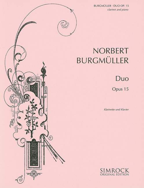 Duo op. 15 二重奏 豎笛 1把以上加鋼琴 | 小雅音樂 Hsiaoya Music