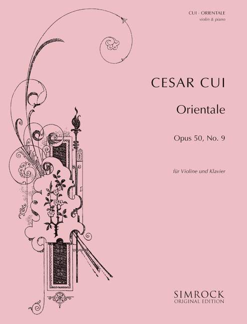 Orientale op. 50/9 from Kaleidoscope 居伊 小提琴加鋼琴 | 小雅音樂 Hsiaoya Music