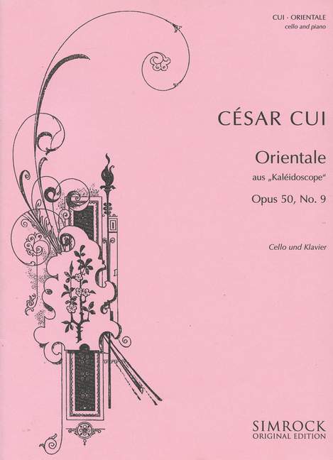 Orientale op. 50/9 from Kaléidoscope 居伊 大提琴加鋼琴 | 小雅音樂 Hsiaoya Music