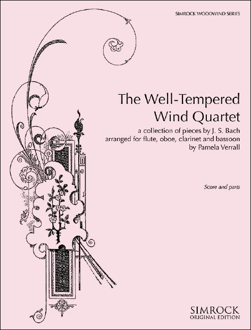 The Well-Tempered Wind Quartet a collection of pieces by J.S. Bach 巴赫約翰‧瑟巴斯提安 木管四重奏小品 | 小雅音樂 Hsiaoya Music