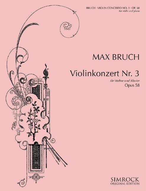 Violin Concerto No. 3 in D Minor op. 58 布魯赫 小提琴協奏曲 小調 小提琴加鋼琴 | 小雅音樂 Hsiaoya Music