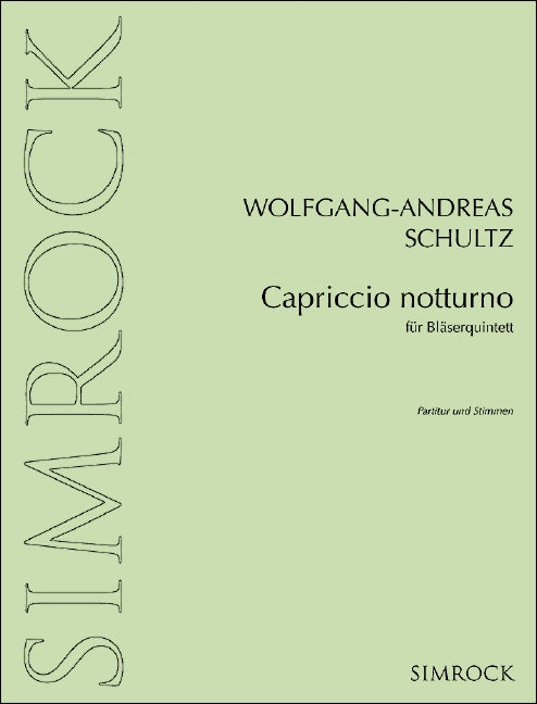 Capriccio notturno 舒爾次沃夫岡－安德雷阿斯 木管五重奏 隨想曲 | 小雅音樂 Hsiaoya Music