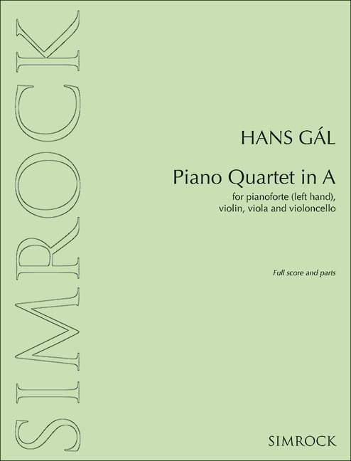 Piano Quartet in A 加爾 鋼琴四重奏 | 小雅音樂 Hsiaoya Music