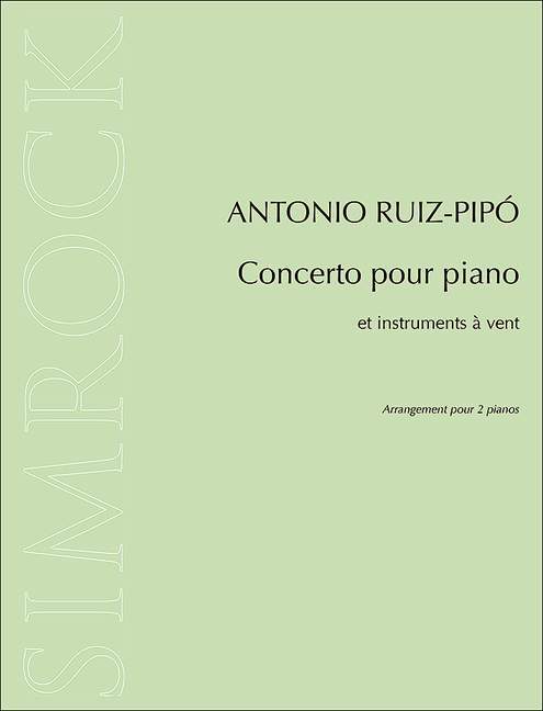 Concerto pour piano et instruments a? vent Arrangement for two pianos 協奏曲鋼琴樂器 編曲 鋼琴 雙鋼琴 | 小雅音樂 Hsiaoya Music