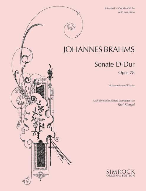 Sonata in D Major op. 78 布拉姆斯 奏鳴曲 大調 大提琴加鋼琴 | 小雅音樂 Hsiaoya Music