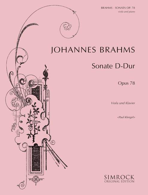 Sonata in D Major op. 78 布拉姆斯 奏鳴曲 大調 中提琴加鋼琴 | 小雅音樂 Hsiaoya Music