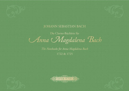 The Notebooks for Anna Magdalena Bach 巴赫約翰‧瑟巴斯提安 安娜瑪格達勒那巴赫曲集 彼得版 | 小雅音樂 Hsiaoya Music
