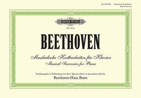 Beethoven Musical Souvenirs for Piano 貝多芬 鋼琴 彼得版 | 小雅音樂 Hsiaoya Music
