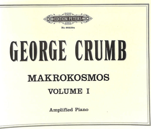 Makrokosmos Vol.I (Twelve Fantasy-Pieces after the Zodiac for Amplified Piano) 幻想小品 鋼琴 彼得版 | 小雅音樂 Hsiaoya Music