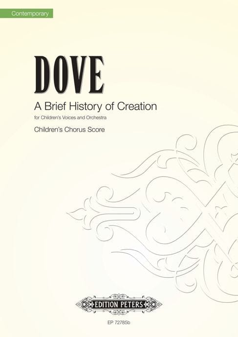 A Brief History of Creation (Children's Chorus Score) 合唱 彼得版 | 小雅音樂 Hsiaoya Music
