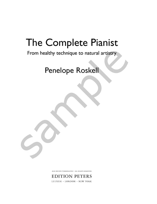 The Complete Pianist 彼得版 | 小雅音樂 Hsiaoya Music