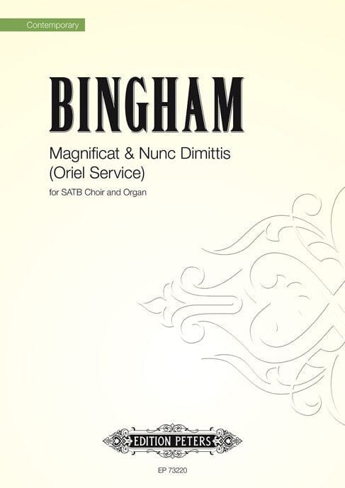 Magnificat & Nunc Dimittis (Oriel Service) 彼得版 | 小雅音樂 Hsiaoya Music