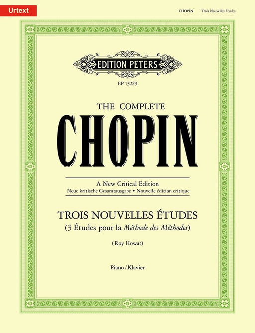Trois Nouvelles Études (The Complete Chopin) 3 Études pour la Méthode des Méthodes 蕭邦 彼得版 | 小雅音樂 Hsiaoya Music