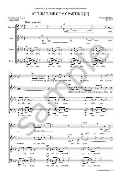 Choral Anthology 2 for mixed choir (SATB) Musica Baltica 合唱 彼得版 | 小雅音樂 Hsiaoya Music