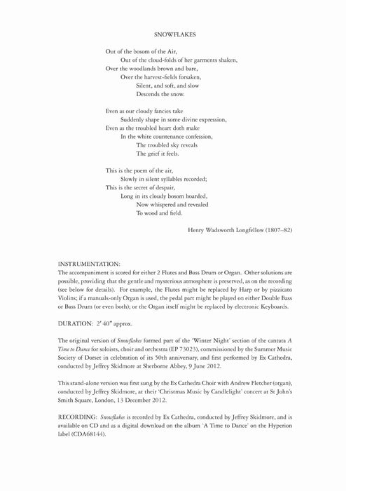 Snowflakes 彼得版 | 小雅音樂 Hsiaoya Music