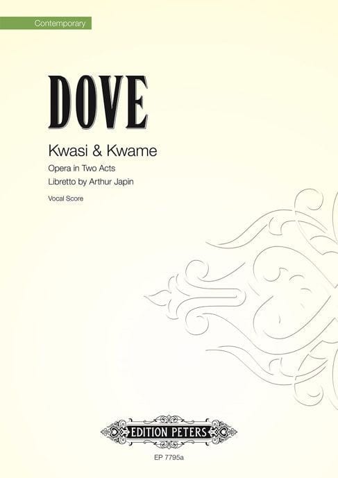 Kwasi & Kwame (Vocal Score) Opera in Two Acts 聲樂總譜歌劇 彼得版 | 小雅音樂 Hsiaoya Music