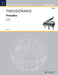 Preludes 狄奧多拉奇斯 前奏曲 鋼琴獨奏 朔特版 | 小雅音樂 Hsiaoya Music