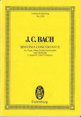 Sinfonia concertante C major 巴赫約翰‧克里斯提安 交響曲複協奏曲大調 總譜 歐伊倫堡版 | 小雅音樂 Hsiaoya Music