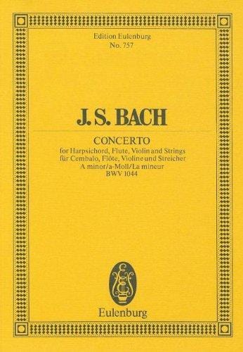 Triple Concerto A minor BWV 1044 巴赫約翰‧瑟巴斯提安 三重協奏曲小調 總譜 歐伊倫堡版 | 小雅音樂 Hsiaoya Music