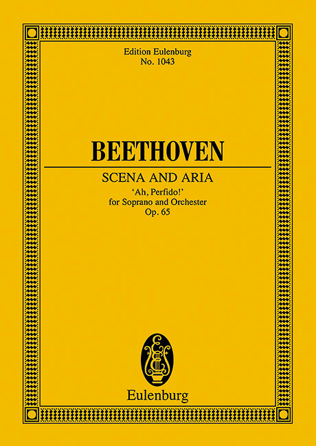 Ah, perfido! op. 65 Scena and Aria 貝多芬 詠唱調 總譜 歐伊倫堡版 | 小雅音樂 Hsiaoya Music
