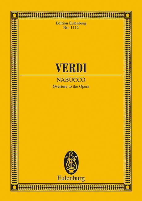 Nabucco Overture 威爾第．朱塞佩 納布果序曲 總譜 歐伊倫堡版 | 小雅音樂 Hsiaoya Music
