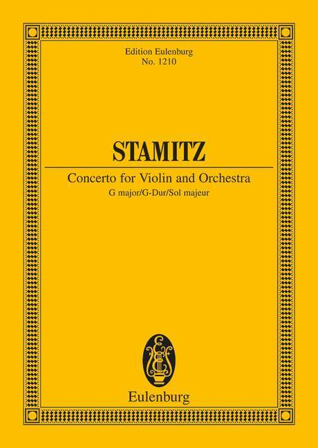 Concerto G Major 史塔米茲．卡爾 協奏曲大調 小提琴加鋼琴 歐伊倫堡版 | 小雅音樂 Hsiaoya Music
