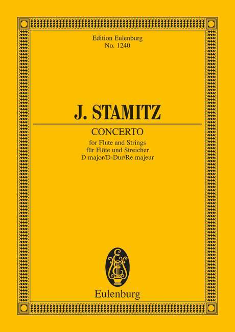 Concerto D major 史塔米茲．約翰 協奏曲大調 長笛加管弦樂團 歐伊倫堡版 | 小雅音樂 Hsiaoya Music