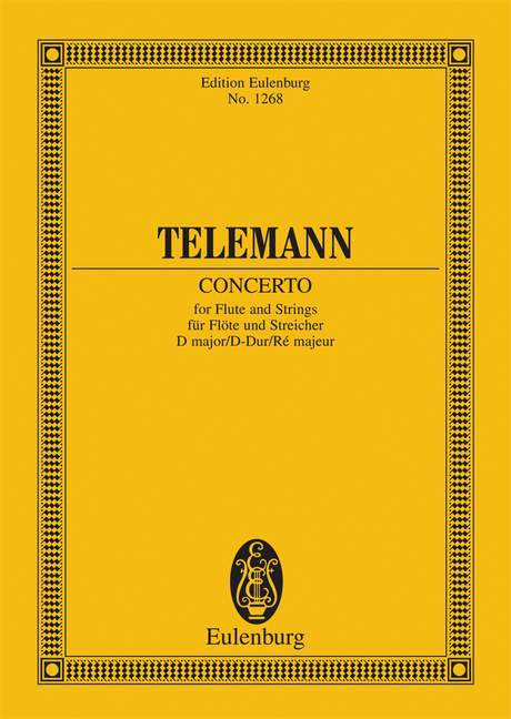 Concerto D major 泰勒曼 協奏曲大調 長笛加管弦樂團 歐伊倫堡版 | 小雅音樂 Hsiaoya Music