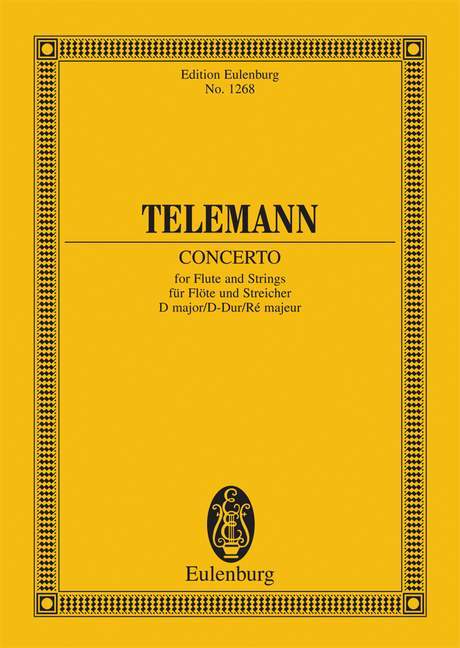 Concerto D major 泰勒曼 協奏曲大調 長笛加管弦樂團 歐伊倫堡版 | 小雅音樂 Hsiaoya Music