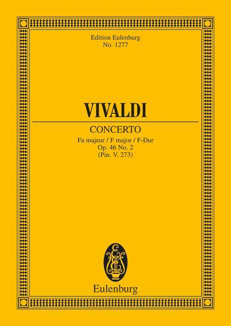 Concerto F Major op. 46/2 RV 569 / PV 273 韋瓦第 協奏曲大調 小提琴加鋼琴 歐伊倫堡版 | 小雅音樂 Hsiaoya Music