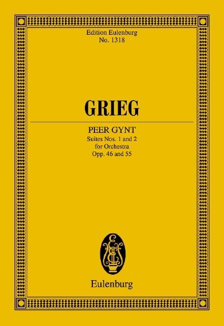 Peer Gynt Suites Nos. 1 and 2 op. 46 / op. 55 葛利格 皮爾金組曲 總譜 歐伊倫堡版 | 小雅音樂 Hsiaoya Music