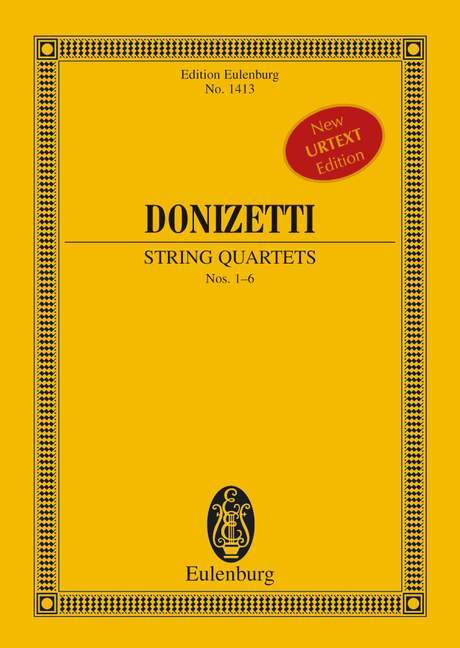 String Quartets No. 1-6 董尼才第 弦樂四重奏 總譜 歐伊倫堡版 | 小雅音樂 Hsiaoya Music