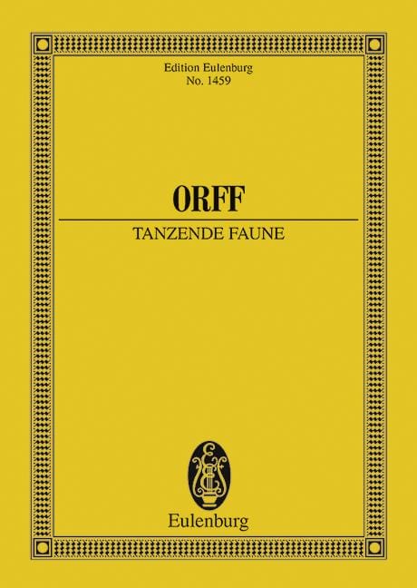 Tanzende Faune op. 21 An Orchestral Play 奧福 管弦樂團 總譜 歐伊倫堡版 | 小雅音樂 Hsiaoya Music
